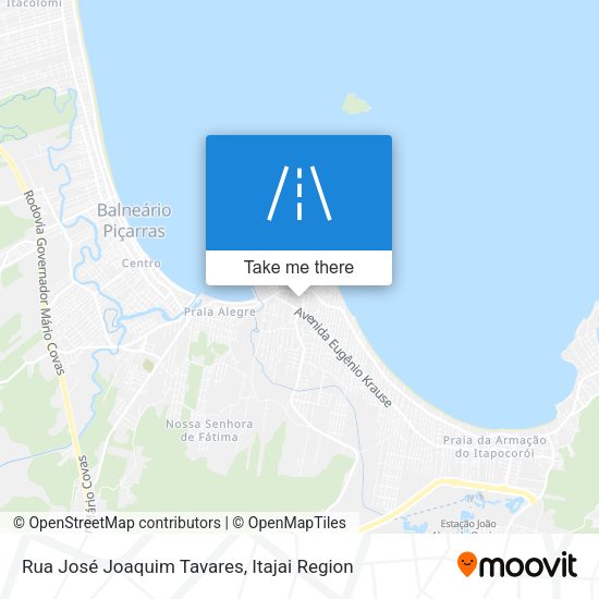 Rua José Joaquim Tavares map