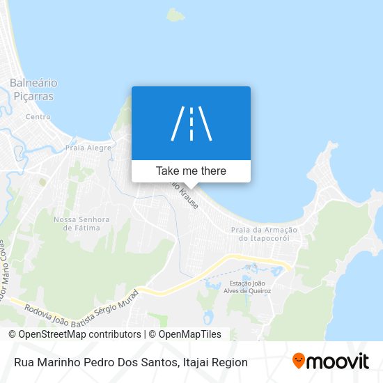 Rua Marinho Pedro Dos Santos map