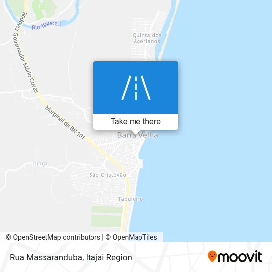 Rua Massaranduba map