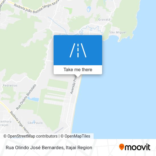 Rua Olindo José Bernardes map