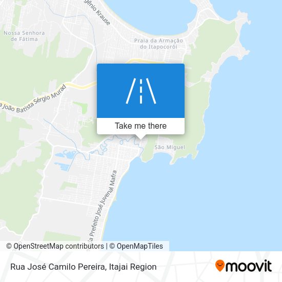 Rua José Camilo Pereira map