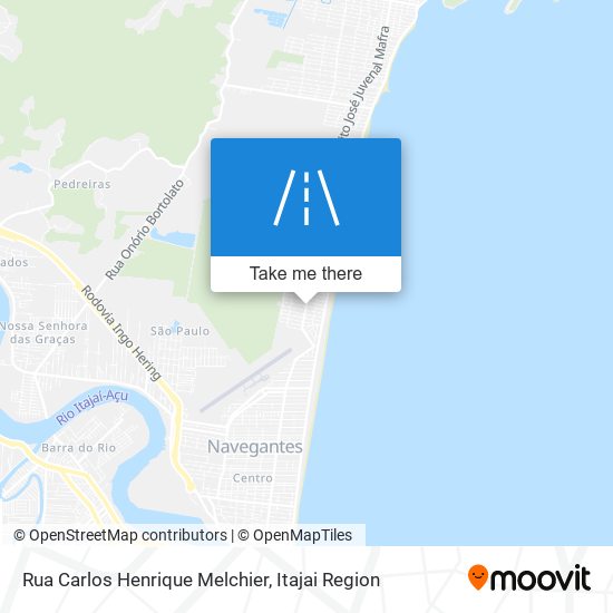 Rua Carlos Henrique Melchier map