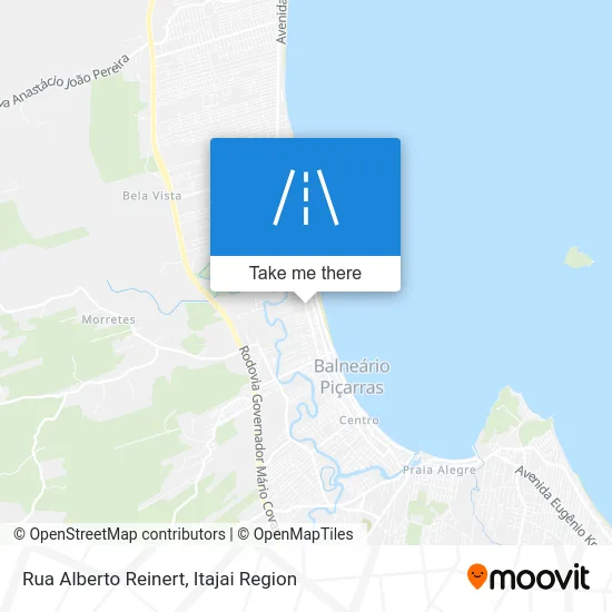 Rua Alberto Reinert map
