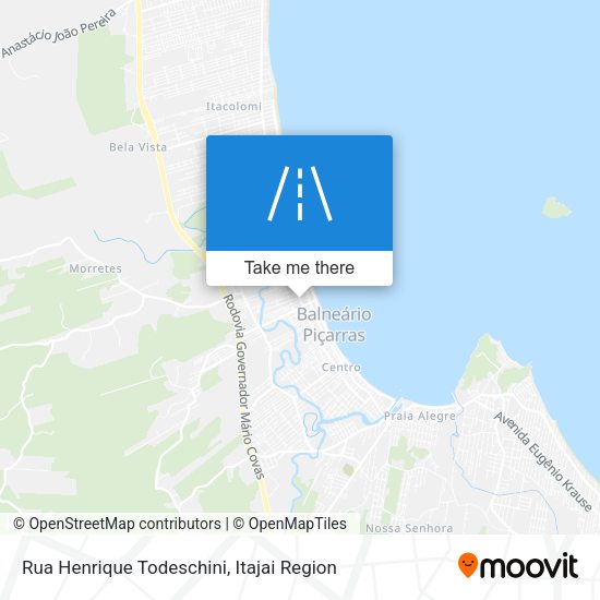 Rua Henrique Todeschini map