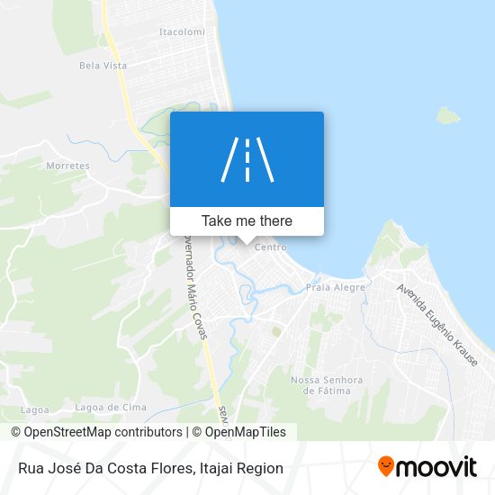 Rua José Da Costa Flores map