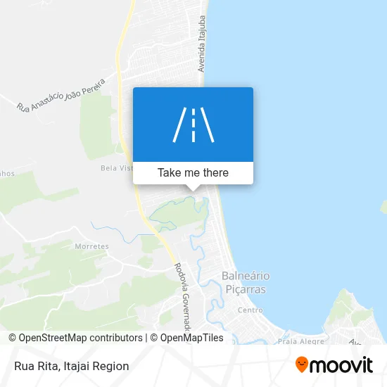 Rua Rita map