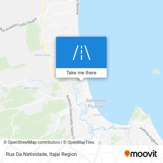 Rua Da Natividade map