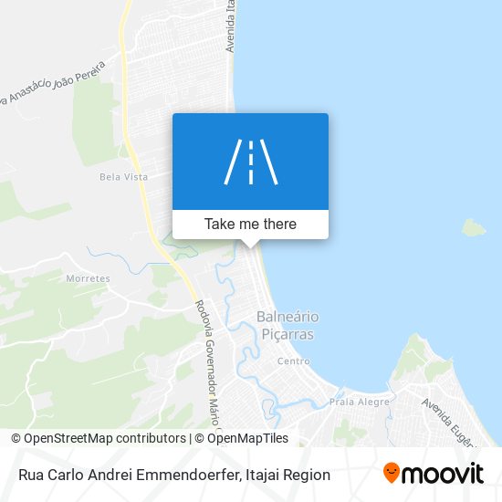 Rua Carlo Andrei Emmendoerfer map