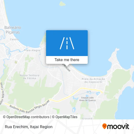 Rua Erechim map