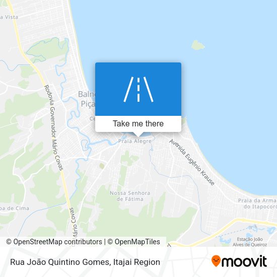 Rua João Quintino Gomes map