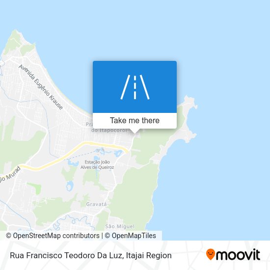 Rua Francisco Teodoro Da Luz map