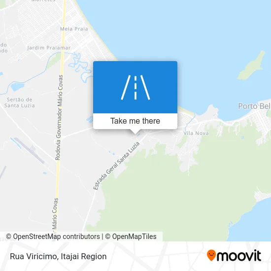 Rua Viricimo map