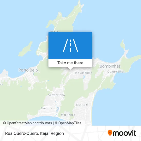 Rua Quero-Quero map