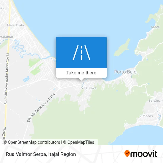 Rua Valmor Serpa map