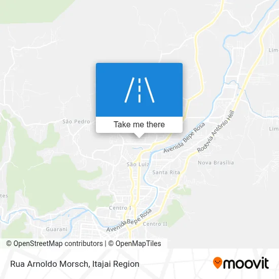 Rua Arnoldo Morsch map