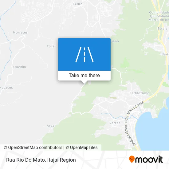 Rua Rio Do Mato map