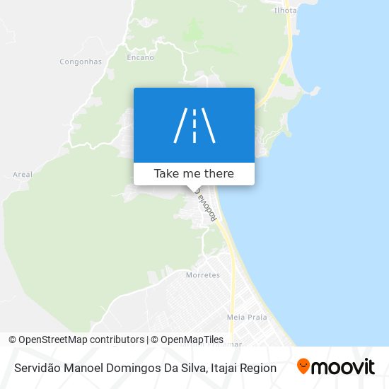 Mapa Servidão Manoel Domingos Da Silva