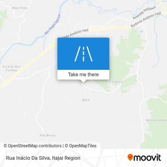 Rua Inácio Da Silva map