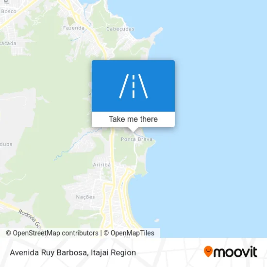 Avenida Ruy Barbosa map