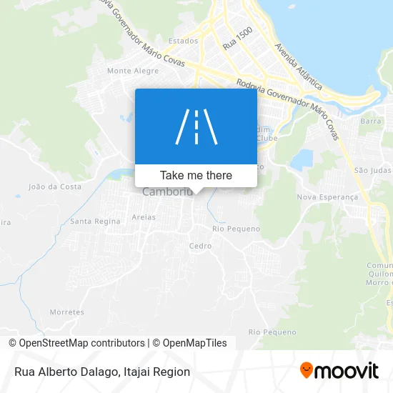 Rua Alberto Dalago map