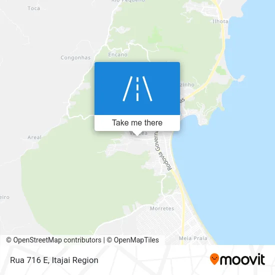 Rua 716 E map
