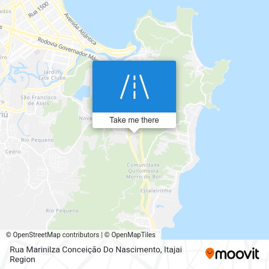 Rua Marinilza Conceição Do Nascimento map