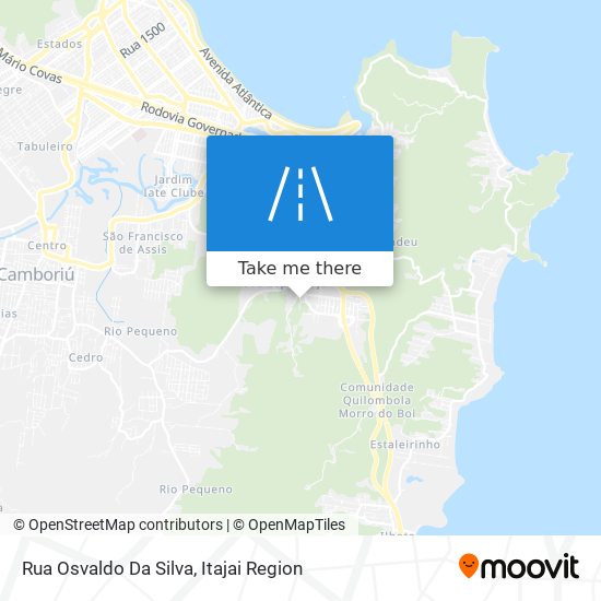 Rua Osvaldo Da Silva map