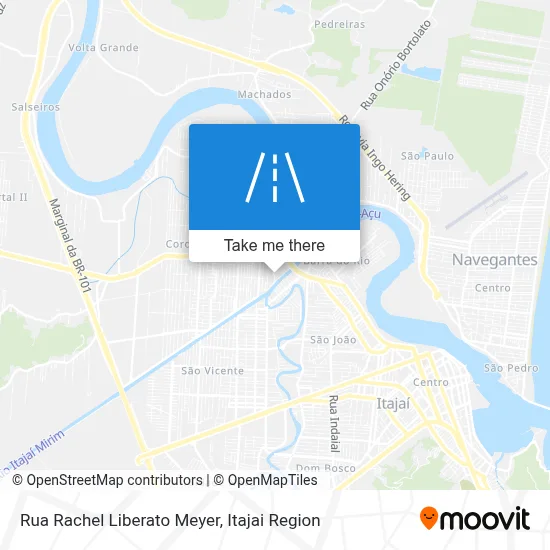Rua Rachel Liberato Meyer map