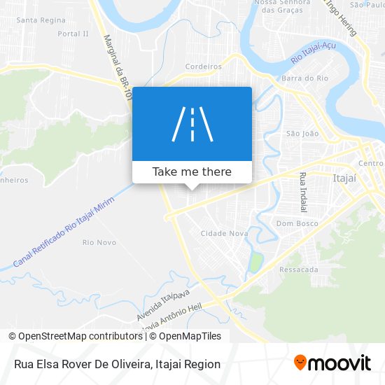 Rua Elsa Rover De Oliveira map