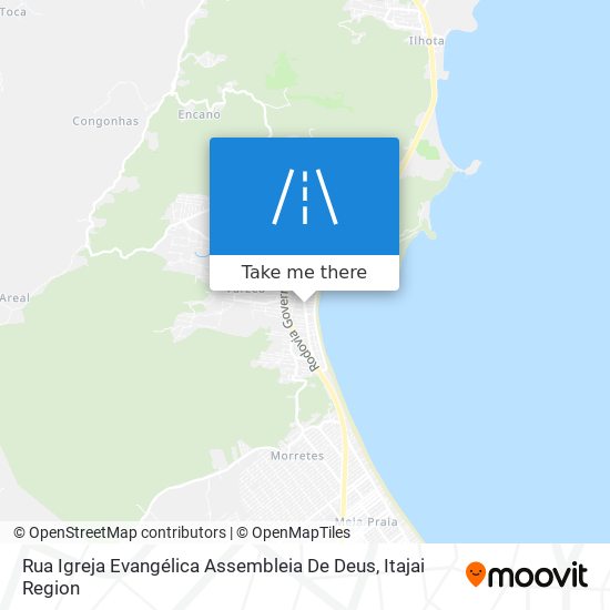 Rua Igreja Evangélica Assembleia De Deus map