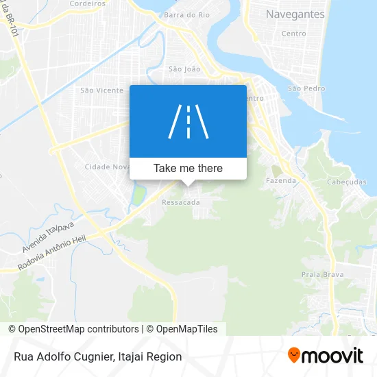 Rua Adolfo Cugnier map