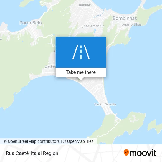 Rua Caeté map