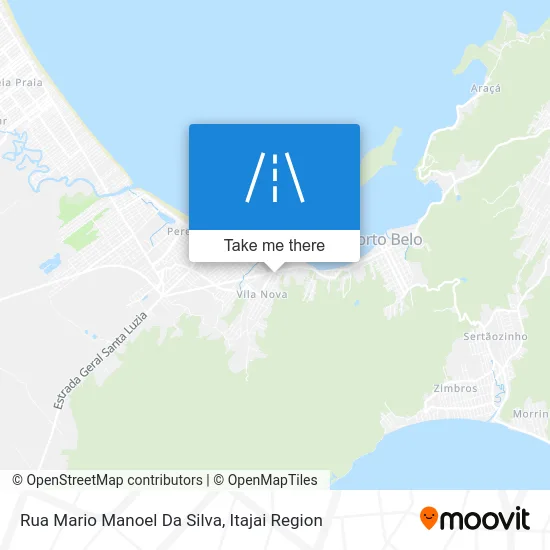 Rua Mario Manoel Da Silva map