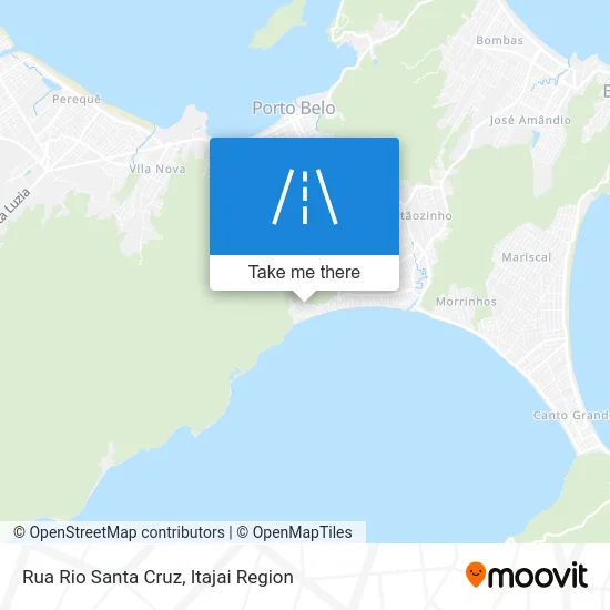 Rua Rio Santa Cruz map