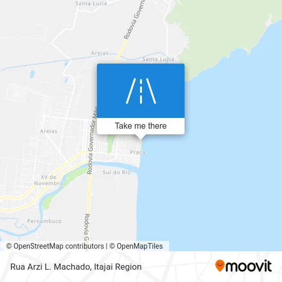 Rua Arzi L. Machado map