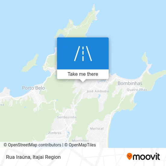 Rua Iraúna map