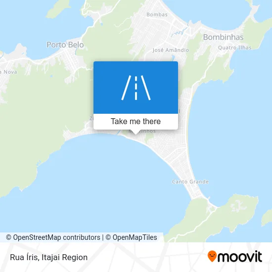 Rua Íris map