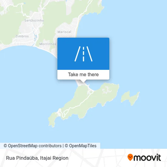 Rua Pindaúba map