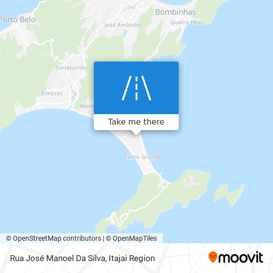 Mapa Rua José Manoel Da Silva