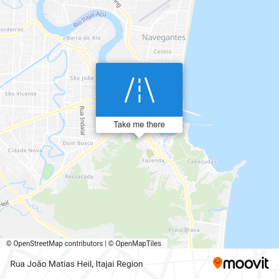 Rua João Matias Heil map