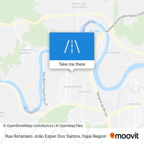 Mapa Rua Rotariano João Esper Dos Santos