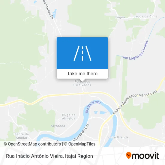 Rua Inácio Antônio Vieira map