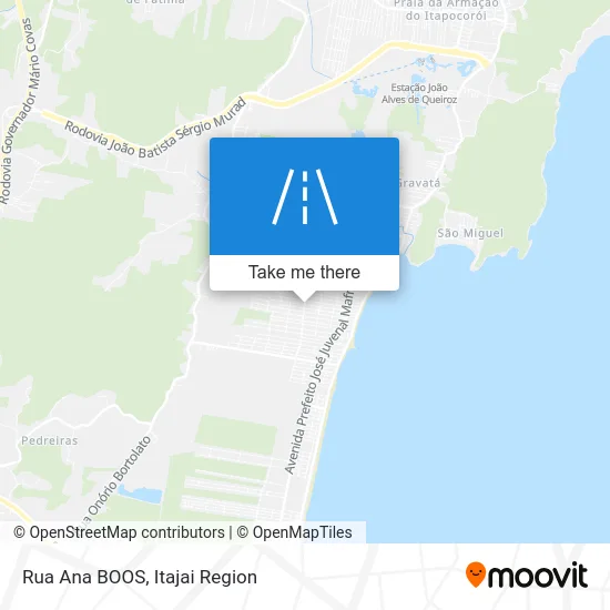 Rua Ana BOOS map