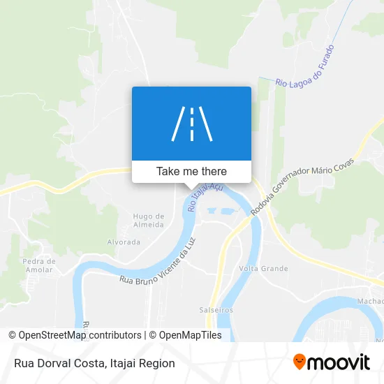 Rua Dorval Costa map