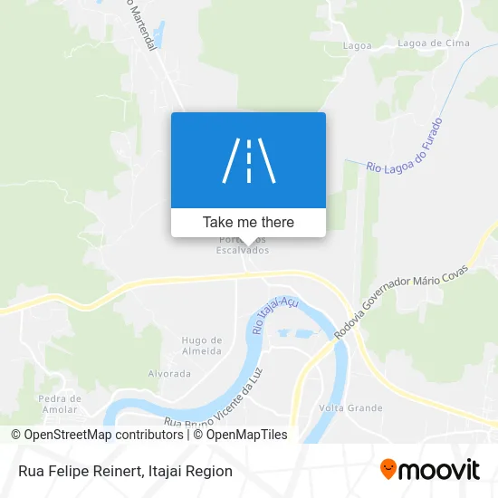 Rua Felipe Reinert map