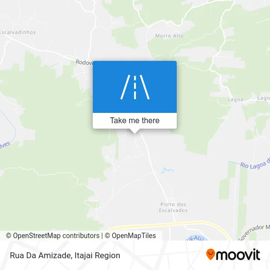 Rua Da Amizade map