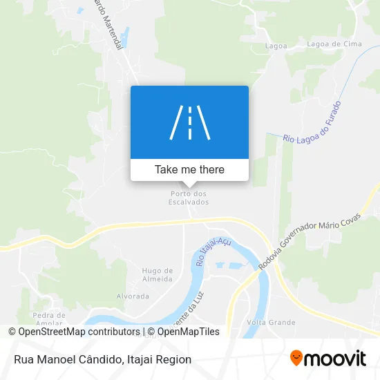 Rua Manoel Cândido map