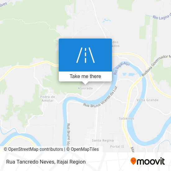 Rua Tancredo Neves map