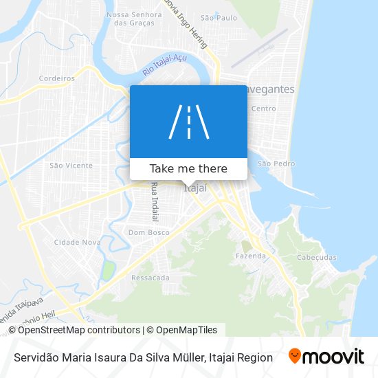 Mapa Servidão Maria Isaura Da Silva Müller