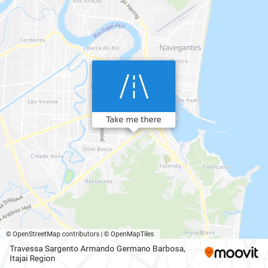 Travessa Sargento Armando Germano Barbosa map